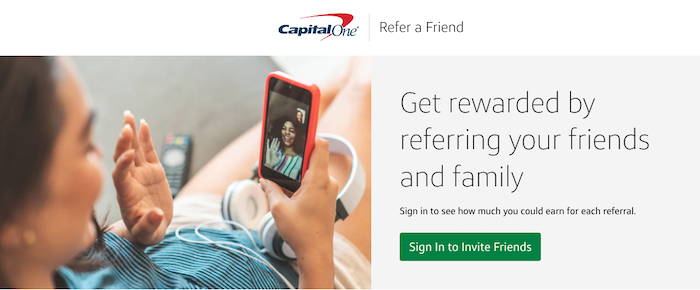 The landing page for the best credit card affiliate program from Capital One.